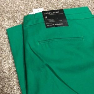 Banana Republic “Hampton Fit” Crop Dress Pants